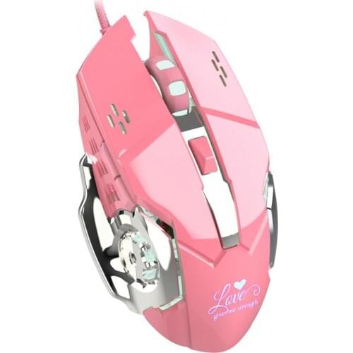 Ergonomic Wired Gaming Mouse 6 Button 3200 DPI USB Computer Mouse Gamer Mice X7 Silent Mause With Backlight For PC Laptop