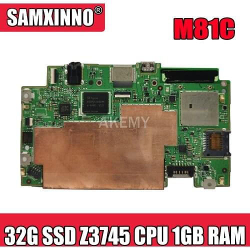 New! original For Asus ViVoTab 8 M81C Tablets motherboard mianboard logic board W 32G SSD Z3745 CPU 1GB RAM