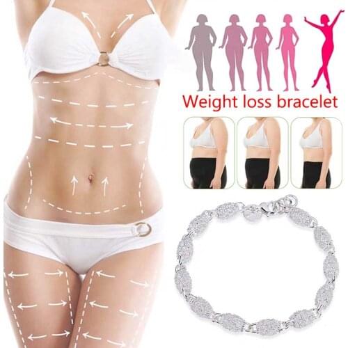 New Silver Jewelry Hollow Bead Bracelet Slimming Bracelet Ladies Bracelet weight lossBracelet