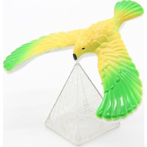 Kid Educational Toy Plastic Toy Nature Gravity Pyramid Balance Bird Eagle Toy Balance Creative Educational Toy