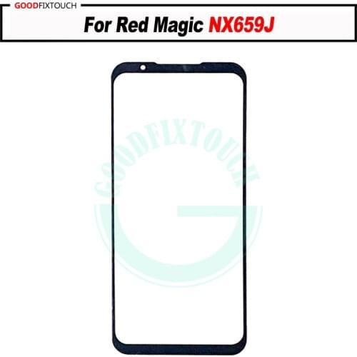Original For ZTE nubia Red magic NX659j Front Glass Touch Screen Top Lens LCD Outer Panel Repair for Redmagic NX659j Glass lens