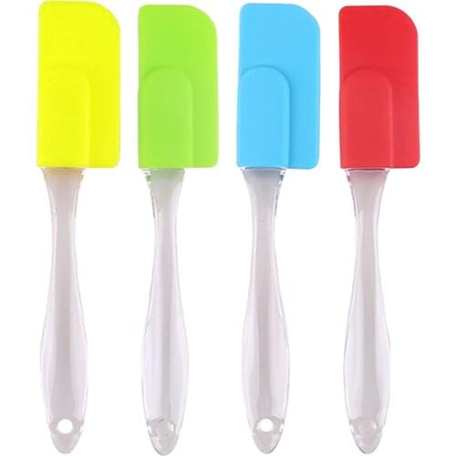 Heat-Resistant Food Grade Non Stick Butter Cooking Silicone Spatula Set Cookie Pastry Scraper Cake Baking Spatula