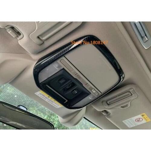 For Subaru Forester 2018 2019 2020 Car Sticker Body Styling Inner Front Head Read Reading Switch Light Lamp Frame Trim 1pcs