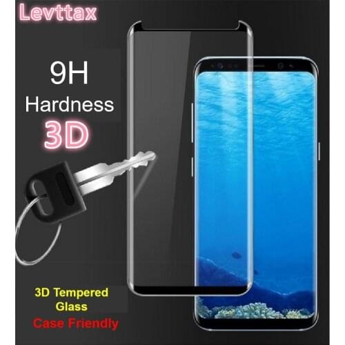 2pcs/lot 3D Curved Case Glass Screen Protector For Samsung S20 Plus Protective Film For Samsung S10 E S9 Plus Note10 Plus Note9