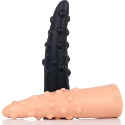 Huge Anal Plug Granules Massage Anal Dilator Big Butt Plug Woman Anal Dildos Adult Sex Toys Big Buttplug Gay Prostate Massager