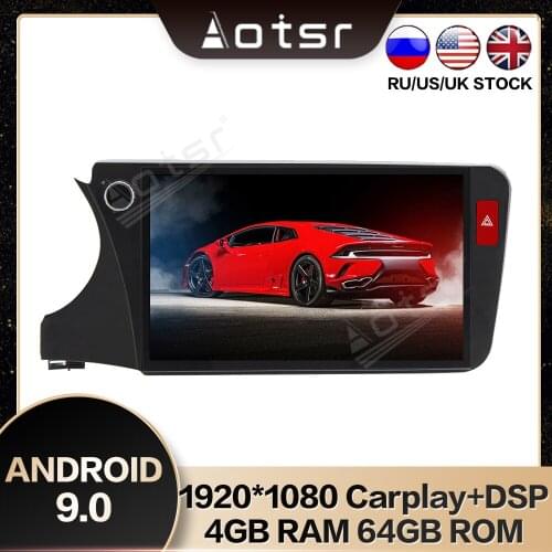 AOTSR MAX-PAD HD Screen 11.8 inch PX6 Android 9.0 Car GPS Navigation Streaming Media Unit For Honda City 2015 DSP carplay