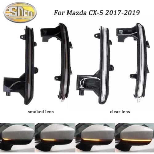 For Mazda CX-5 CX5 KF 2017 2018 CX-8 CX-9 CX9 Dynamic Turn Signal LED Side Rearview Mirror Indicator Sequential Blinker Light