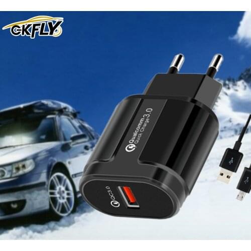 GKFLY Car Charger USB Adapter Fast Charging Power USB Device Wall Charger for Car Jump Starter Car Battery Booster