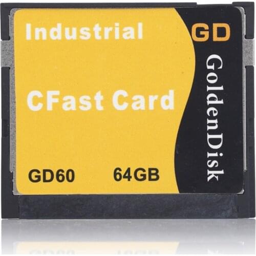 GoldenDisk CFast Cards 32GB CFast SSD SATA Industrial PC Needed IPC CF-SATA 7+17PIN NAND MLC Flash for industrial panel pc