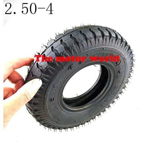Hot Sale Good Quality 2.50-4Tire and Inner Tire Fits Motorcycle Tyre Gas Electric Scooter Bike Tire and Scooter Wheelchair Wheel