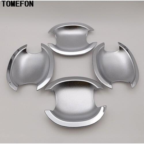 For KIA K5 Optima Third generation 2011 2012 2013 2014 2015 ABS Chrome Door Handle Bowl Cover Around External Car Trim Styling