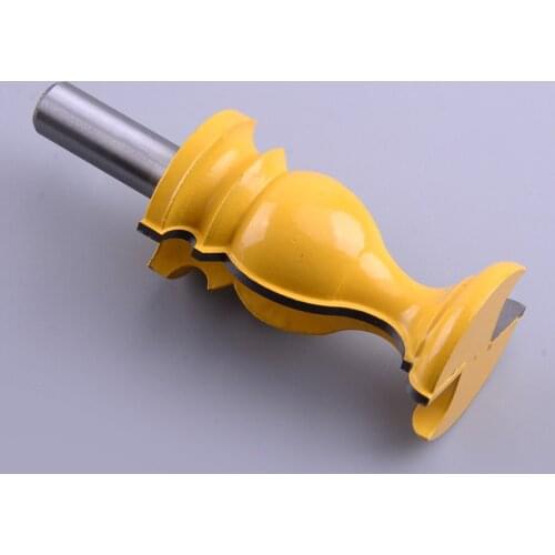 1/2 Inch Shank Architectural Molding Router Bit Base Cutter For Edge Cutting Machine Woodworking Fishtail Shape Design