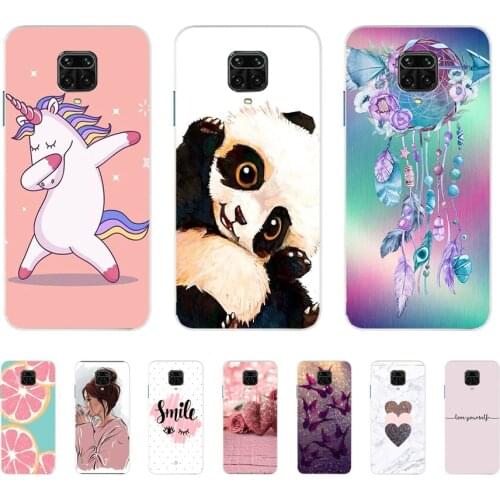 Soft Case For Silicone Back Cover For Cute Phone Cases Cover Bumper for Xiaomi Redmi 9 9A Note 9 9s 9 Pro Case