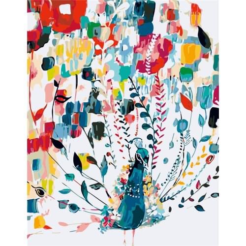 Bibliophile Love Painting By Numbers For Adults Natural Scenery Acrylic Peinture Pair Number Canvas Drawing Diy Landscape Decor