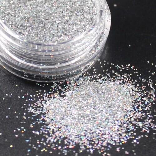 Kaiwaii 12 Colors Glitter Nail Art Dust Tool Kit Acrylic Gem Polish Nail Tools 3D Nail Art Decorations Nail Glitter Powder