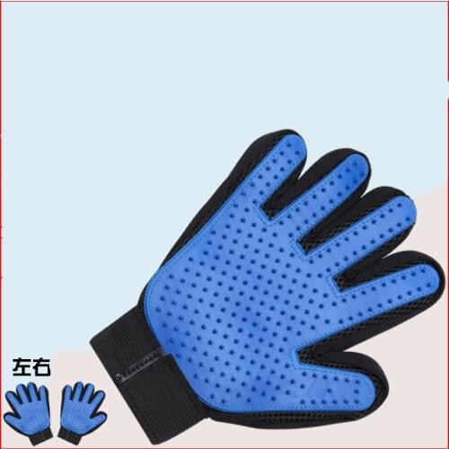 Dog Pet brush Glove Deshedding Gentle Efficient Pet Cat Grooming Supply Glove Dog Bath Cat Cleaning Supplies Pet Glove Dog Combs