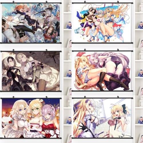 Full Round Drill Diamond Painting Anime Fate/Grand Order Diamond Mosaic Embroidery Cross Stitch Kits Kids Room Decoration