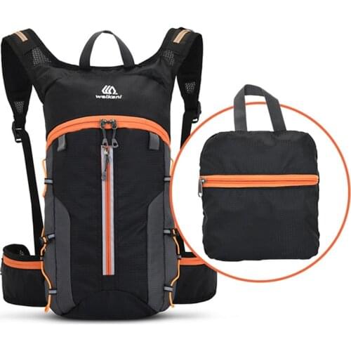 Waterproof Riding Reflective Folding Backpack Men and Women Mountaineering Camping Running Backpack Sports Moisturizing Backpack