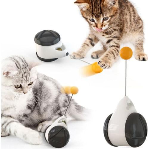 Smart Cat Toy with Wheels Automatic No need recharge cat toys interactive Lrregular Rotating Mode Funny not boring cat supplies