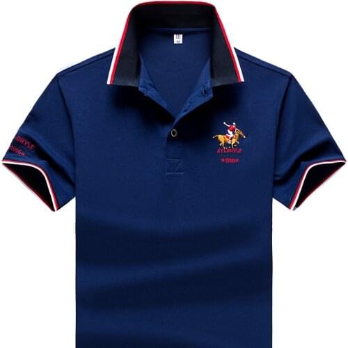 Wolf inheritance Short Sleeve Polos For Men
