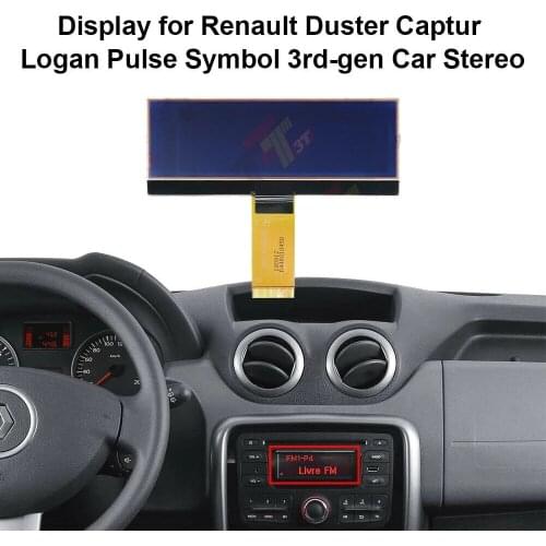 Dashboard LCD Display for Mercedes Citan Renault Kangoo II Duster Captur Logan Pulse Symbol 3rd-gen Car Stereo