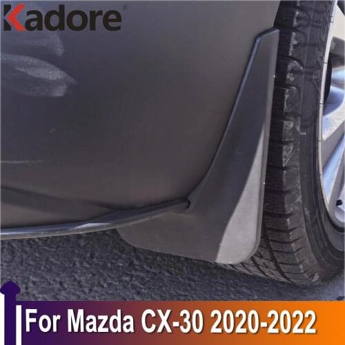 For Mazda CX-30 CX30 2020 2021 2022 Mudflaps Mudguards Car Fenders Splash Shield Soil Splash Plate Decoration Mud flaps 4pcs