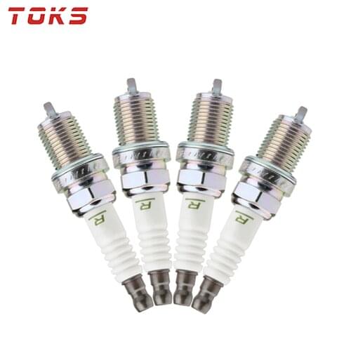 4pcs/lot BKR6E-11 2756 V-Power Spark Plug For Nissan Altima Sentra Mazda Mitsubishi Suzuki Honda Hyundai Lexus Kia BKR6E11
