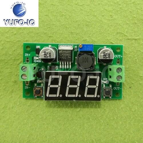 Free Ship 1PCS Lm2596s High-Power Step-down Module DC-DC Adjustable Regulated Power Supply Module with Digital Display C2b1