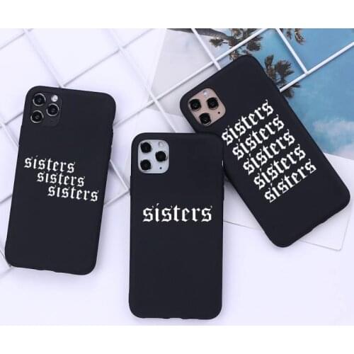 Sisters James Charles Phone Case for iphone 12 pro max mini 11 pro XS MAX 8 7 6 6S Plus X 5S SE 2020 XR case