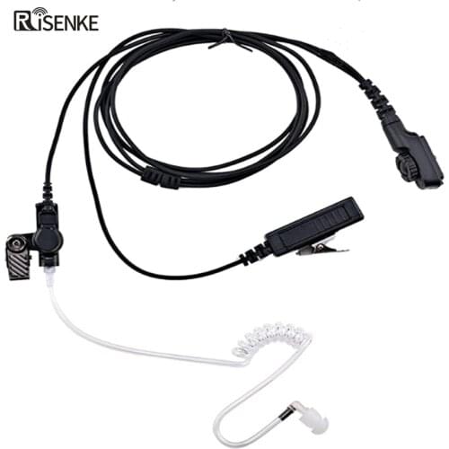 Two Way Radio PTT Earpiece with Mic Auricular Walkie Talkie Headset Headphone for Hytera HYT pd 785 pd780 pd786 pd706 pt580h