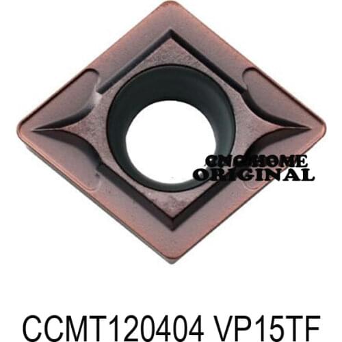 Original MITSUBISHI CCMT120404 VP15TF CCMT120408 VP15TF CCMT 120404 120408 Carbide Inserts for Turning Tool Holder Lathe Cutter