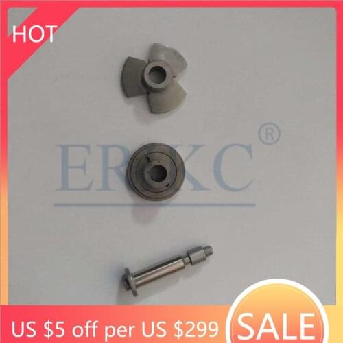 ERIKC Repair Kit Pump Nozzle Unit Genuine Fuel Injector High Pressure Spray Parts Anchor Plate CR Parts Set Mixture E1021062