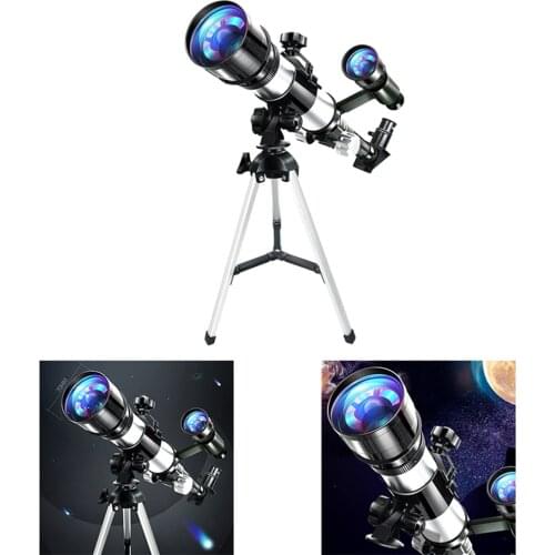 70mm Astronomical Reflector Telescope Set for Astronomy No-tool Set Up