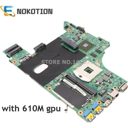 NOKOTION 48.4TD06.01M for Lenovo Ideapad B490 laptop motherboard GeForce 610M GPU HM65 DDR3 full test