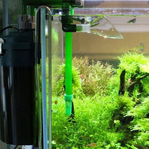 New Lily Pipe Natural Flow Outlet 12/16mm 16/22mm Fits For Fish Tank