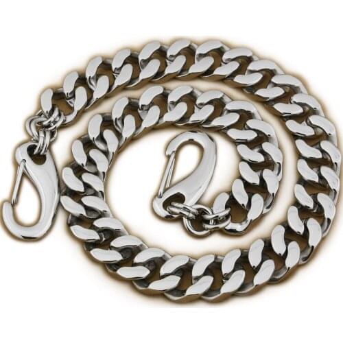 Huge Heavy 316L Stainless Steel 14" ~ 36" Mens Biker Rocker Wallet Chain 5D006WC 3P1