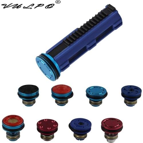 VULPO Full Steel 14 Teeth Piston and piston head for Airsoft AEG Gearbox Ver 2/3 the high-speed upgrade