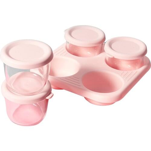 Portable Food Container Box With Lid Durable Storage Tank Compartmentalized Food Tank Home Snack And Seasoning Storage Device