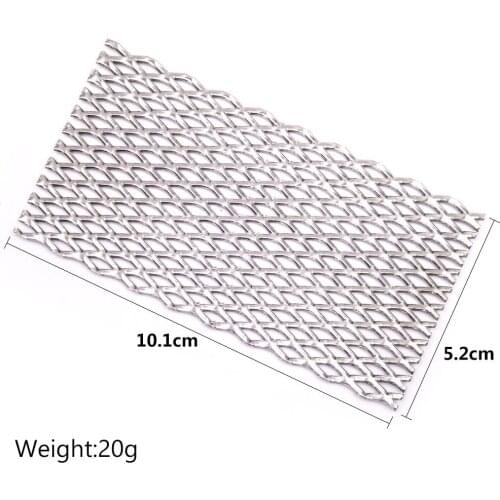 Titanium rhodium-plated mesh anode tool jewelry, goldsmith, jewelry, gold-plated