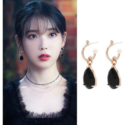 2019 New Arrival Zinc Alloy Trendy Women Dangle Earrings Korean Earrings Fairy Female Simple Elegant Jewelry Eardrops