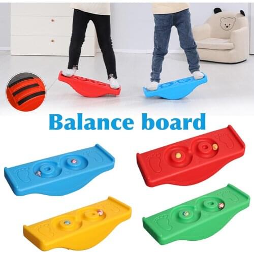 Indoor Seesaw Childrens Sense Integration Training Toy Balance Training Outdoor Kids Sports Fitness Board Garden Swing Toys