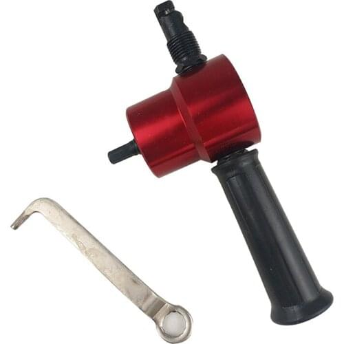 Nibble Metal Cutting Double Head Sheet Nibbler Saw Cutter Tool Drill Electric Cutter Nibbler Sheet Metal Cut