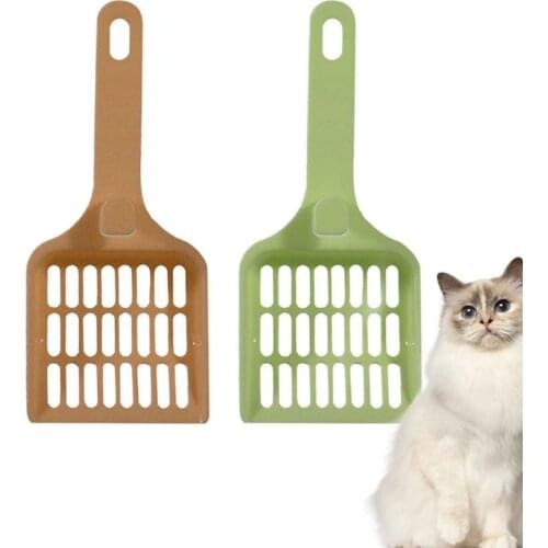2pcs/set Cat Litter Sifter Litter Scoop Cat Littler Remover Pet Toilet Picker Dogs Shovel Pet Cleanning Tool Random Color