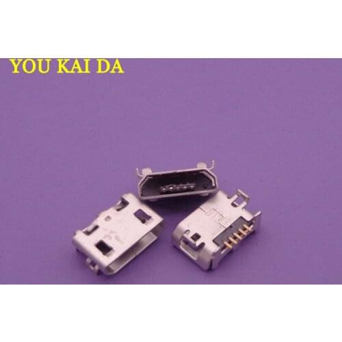 50Pcs Mini micro Usb Jack Charging Port connector For Huawei Honor X1 7D-501U 503L U8860E G616-L076 g6 X2 703L GEM-703LT