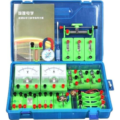 Electromagnetic Experiment Equipment Set Physics Labs Circuit Learning Kit Basic Electricity Discovery Principles Kit