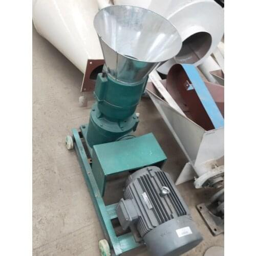 Small Feed Pellet Machine Animal Food Mill Flat Die Pellet Mill With CE Approved
