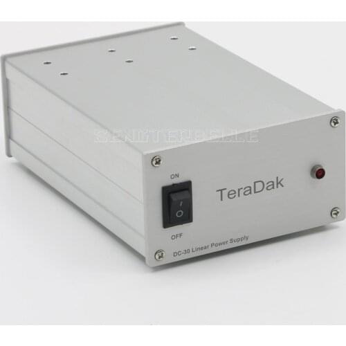 New Teradak DC-30 R Core Transformer HiFi Linear Power Supply DC5V3A DC9V2.5A DC12V1.8A Optional For Audio Equipment