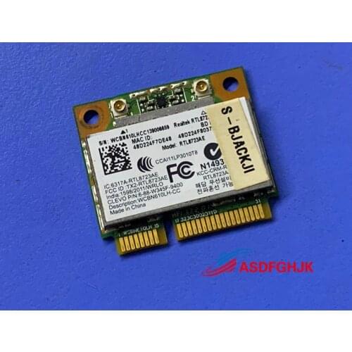 RT8723AE 6-88-W345F-940 FOR CLEVO p170em P177SM P170SM P150HM P150EM P150SM P157SM W230 W230ST W650 K650C W350 W370 WIFI CARD