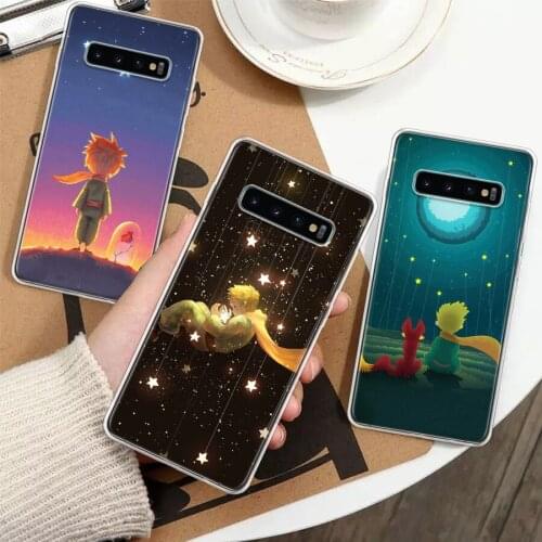 The Little Prince Fox Cartoon Silicon Phone Case For Samsung Galaxy A51 A71 A70 A50 A40 A30 A20E A10S A01 A21 A6 A7 A8 A9 Plus