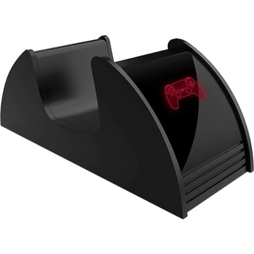 Single Slot Charging Dock Station Gamepad Charger Charger Cradle for PS5 Gaming Controllers with LED Indicator